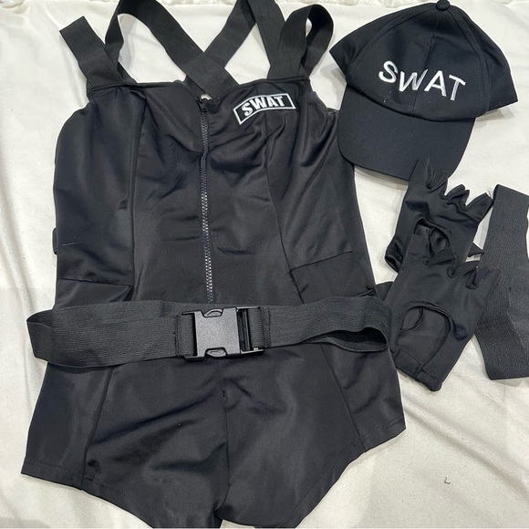 Leg Avenue SWAT Hottie Adult Costume Halloween Cosplay Size Medium NWOT - Picture 7 of 16